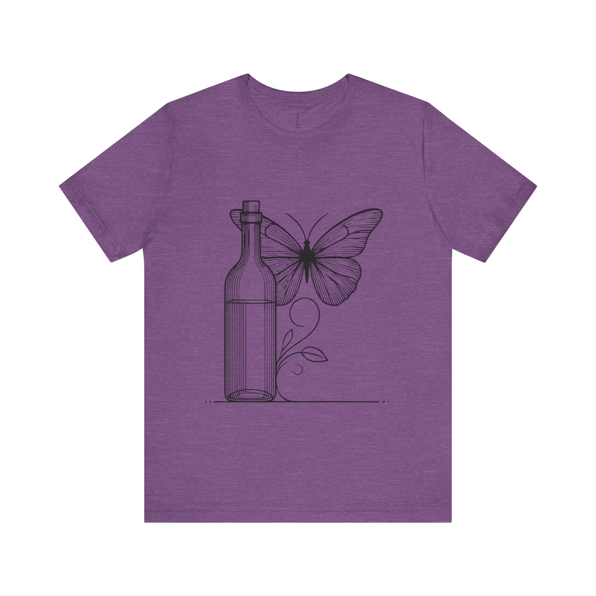 Butterfly and Wine Bottle Tee