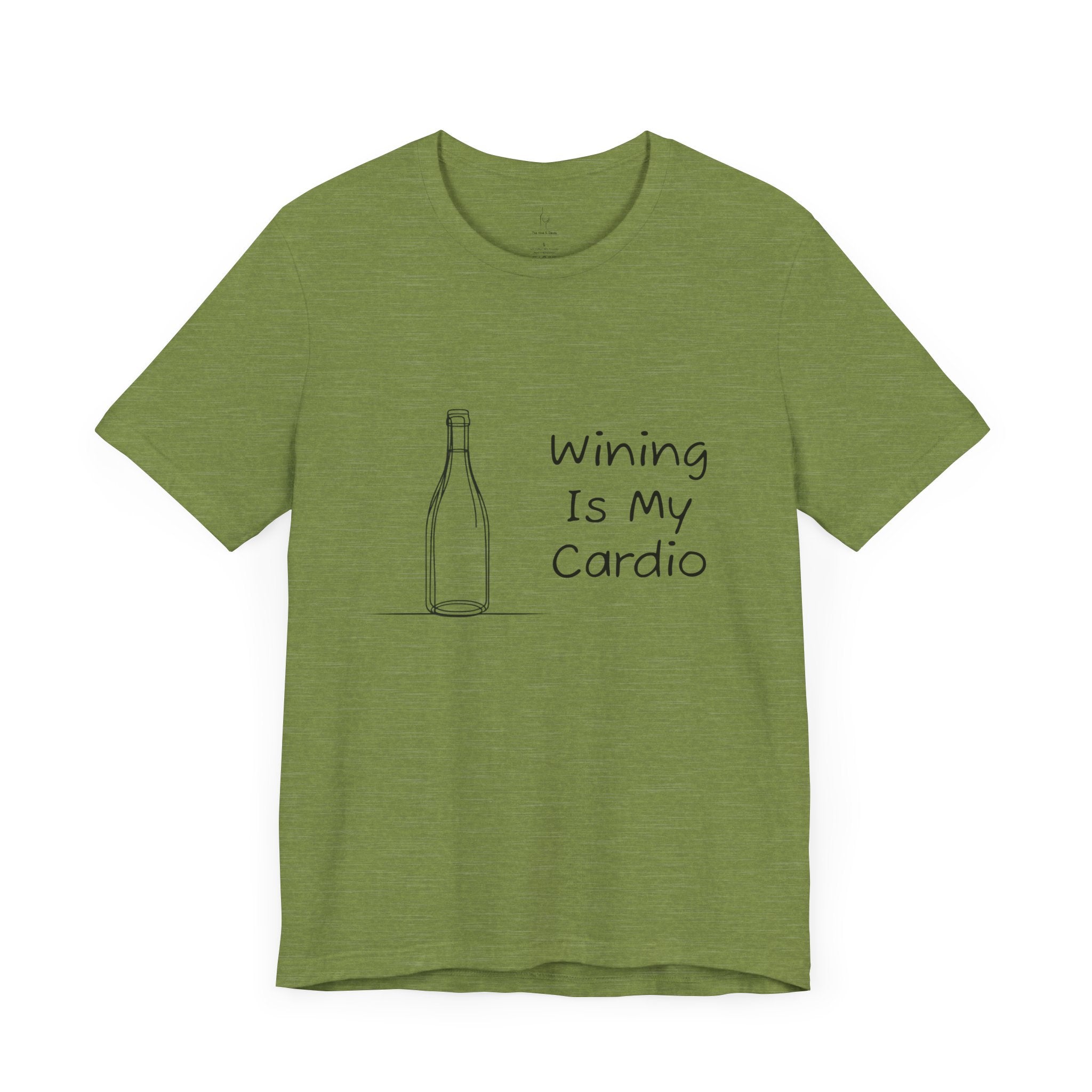 Wining Is My Cardio Jersey Short Sleeve Tee