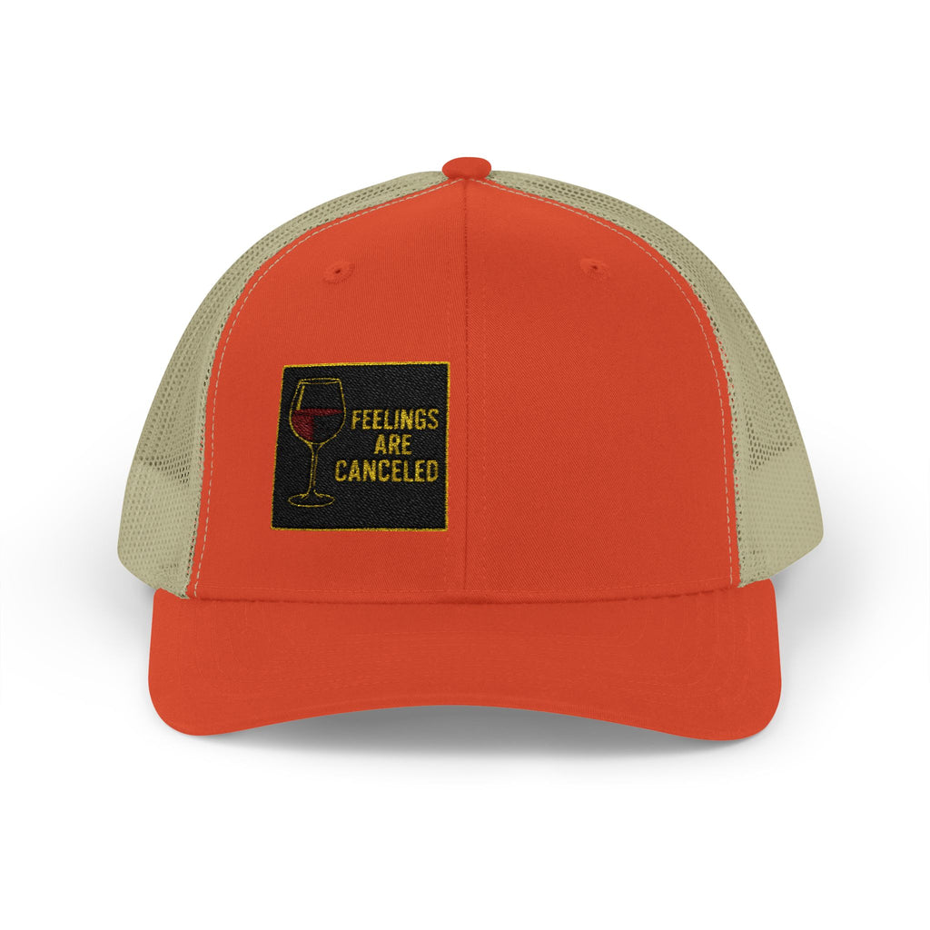 'Feelings Are Canceled' - Embroidered Snapback