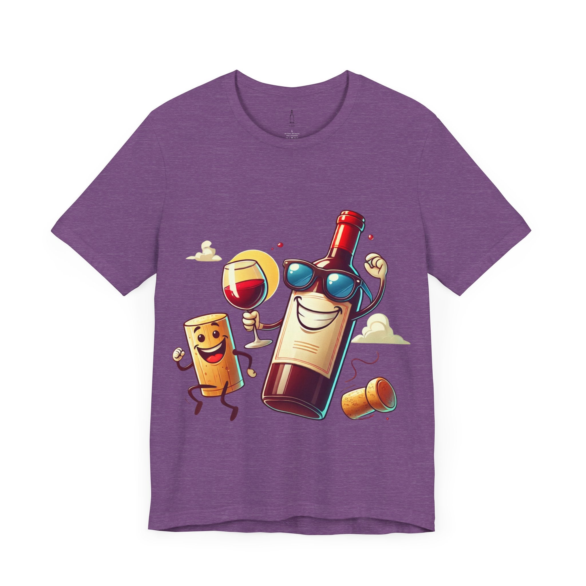 Dancing Wine Bottle Tee