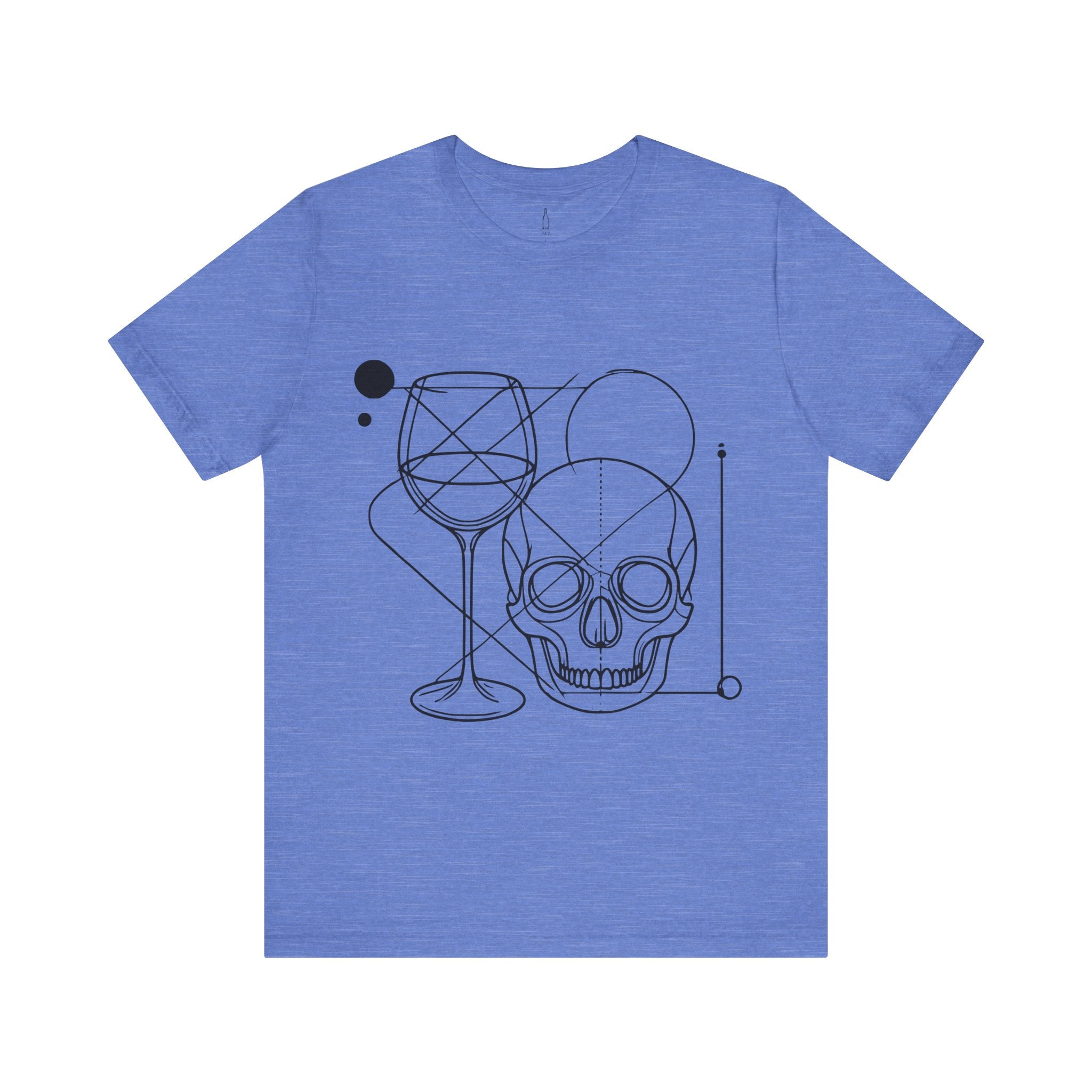 Skull and Wine Glass Tee