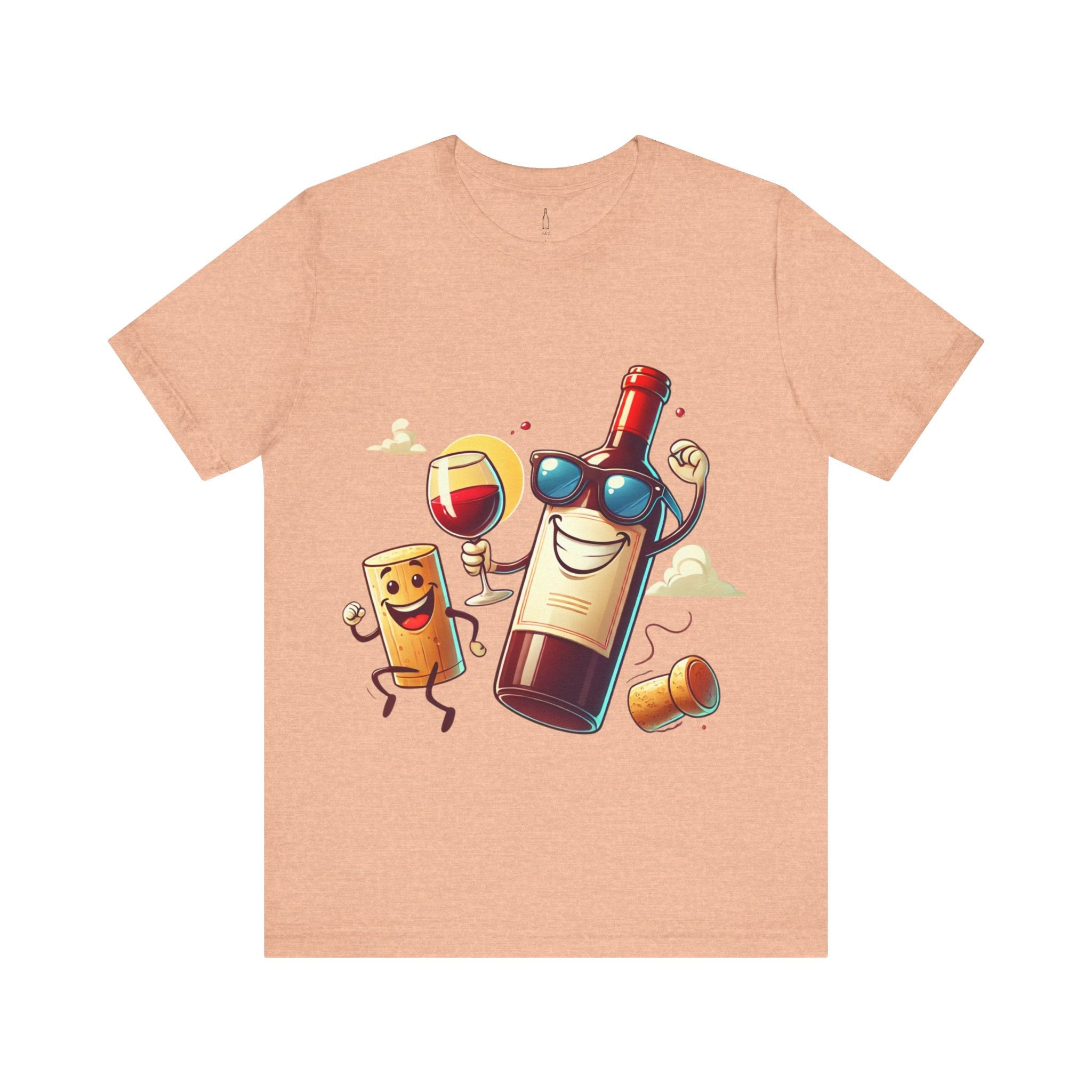 Dancing Wine Bottle Tee