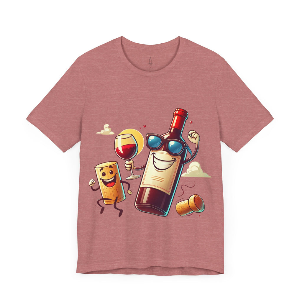 Dancing Wine Bottle Tee