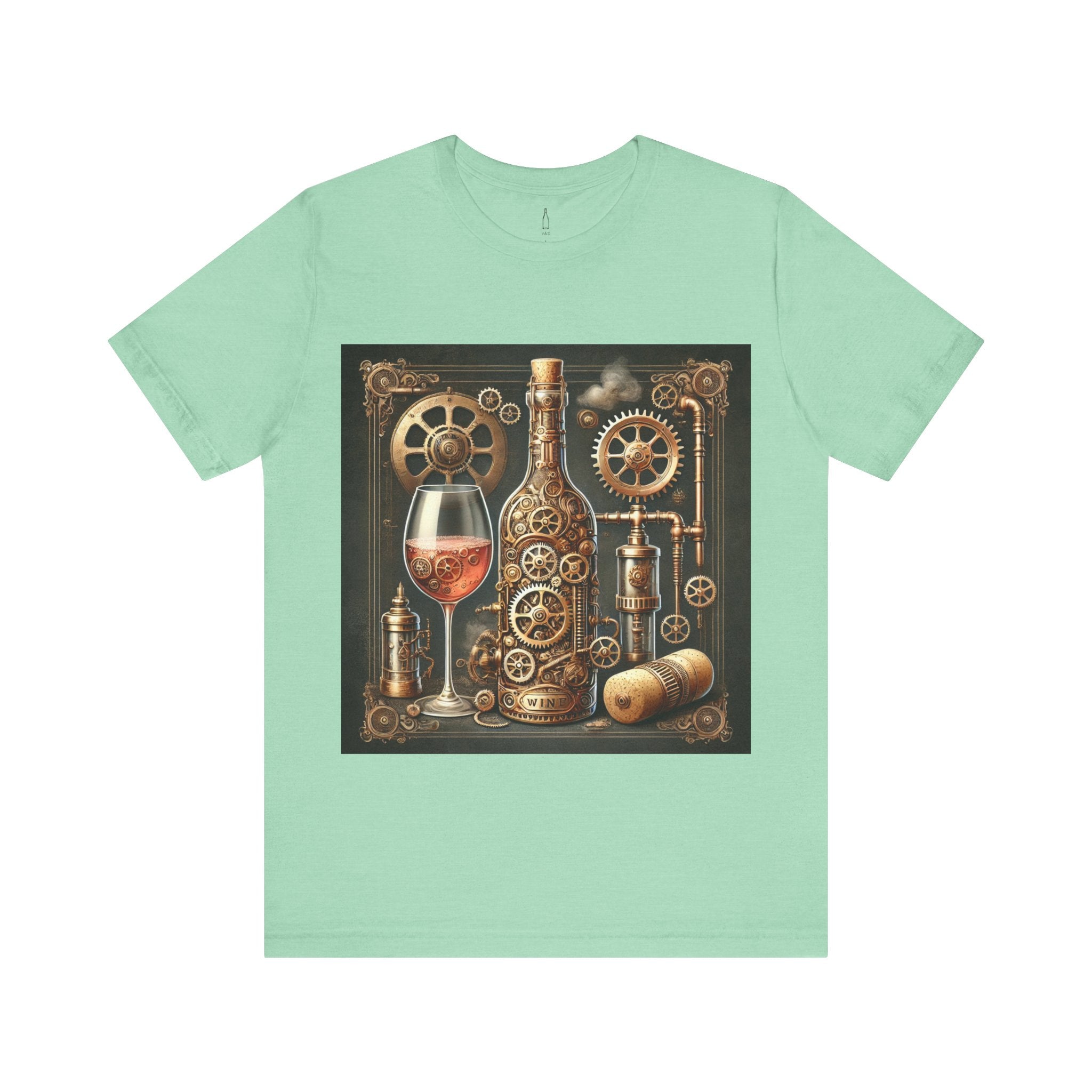 Steampunk Wine Bottle Tee