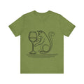 Cat and Wine Glass Tee