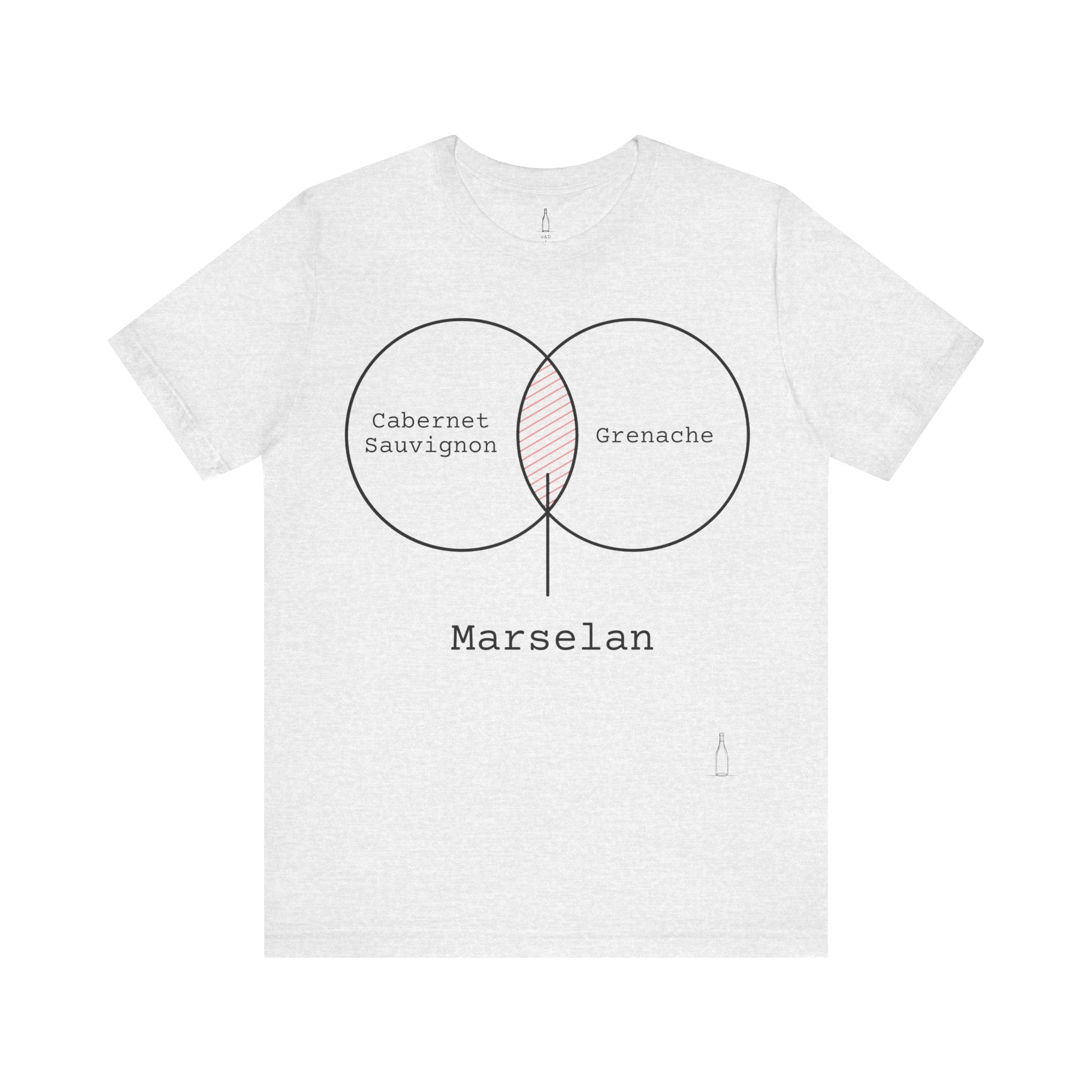 Marselan Venn Diagram - Jersey Short Sleeve Tee
