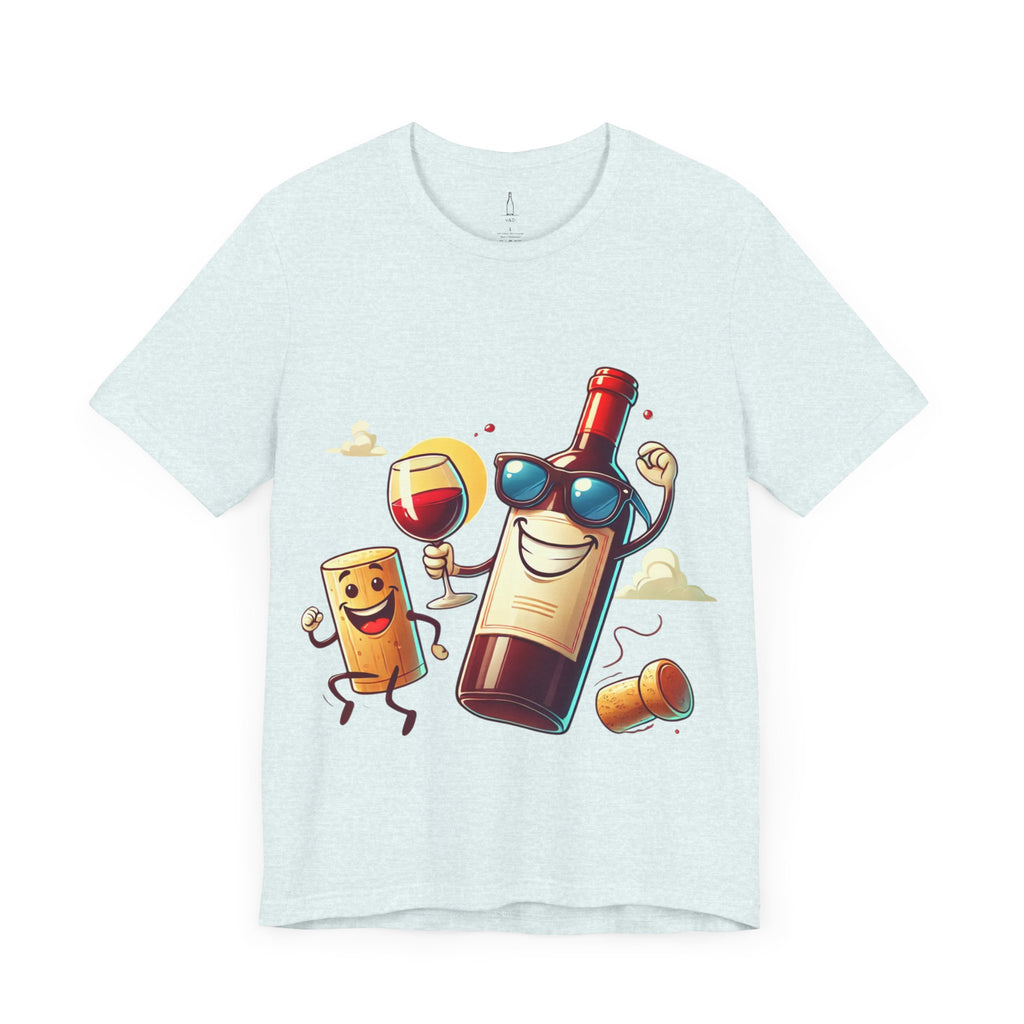 Dancing Wine Bottle Tee