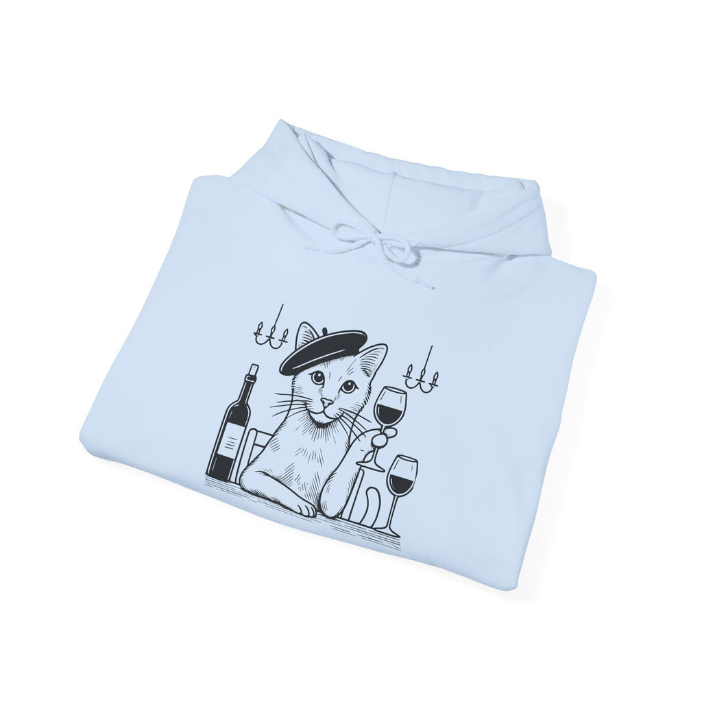 Cat Beret Hoodie Sweatshirt