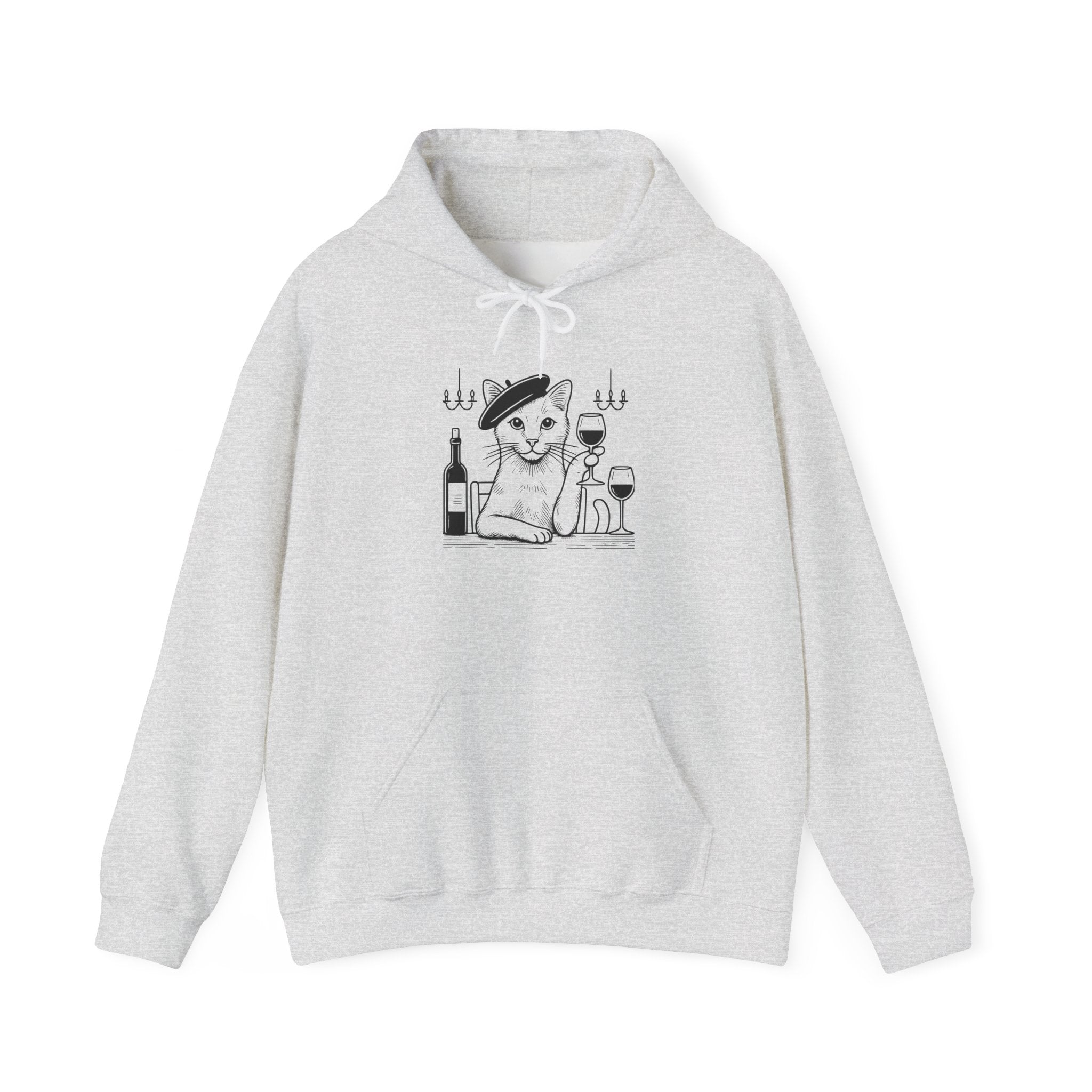 Cat Beret Hoodie Sweatshirt