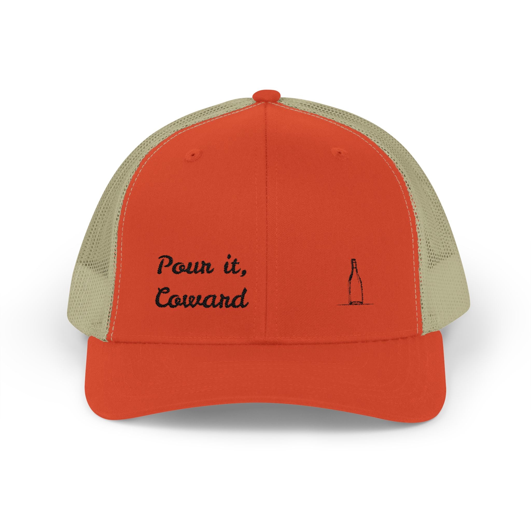 Pour It, Coward - Embroidered Snapback